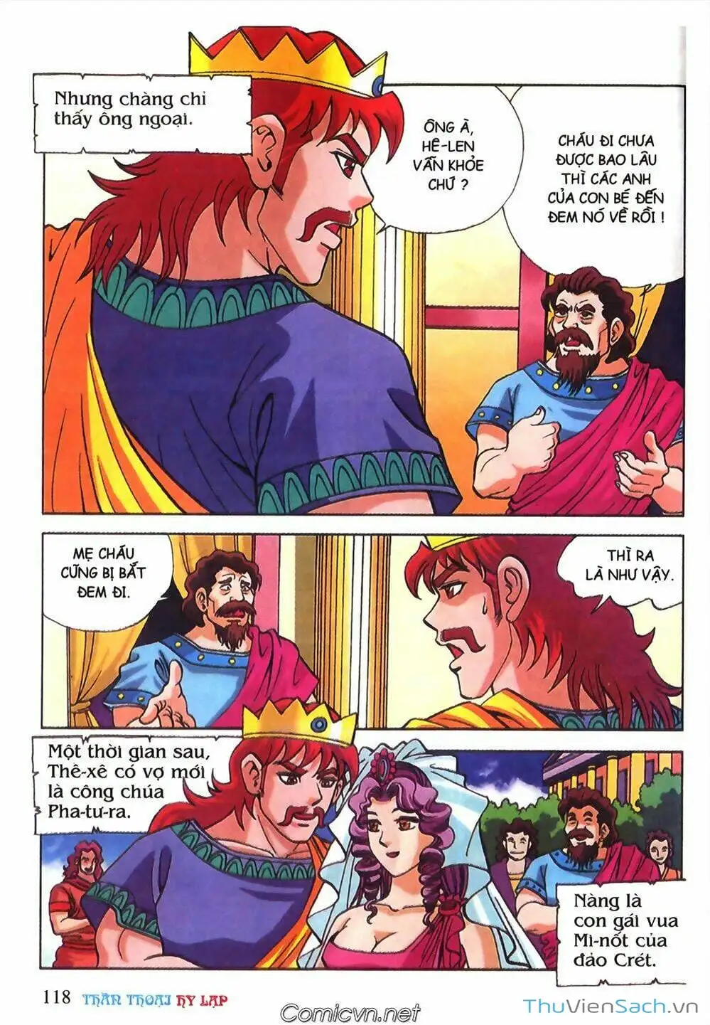 Truyện Tranh Thần Thoại Hy Lạp - Nguồn Gốc Các Vị Thần trang 3