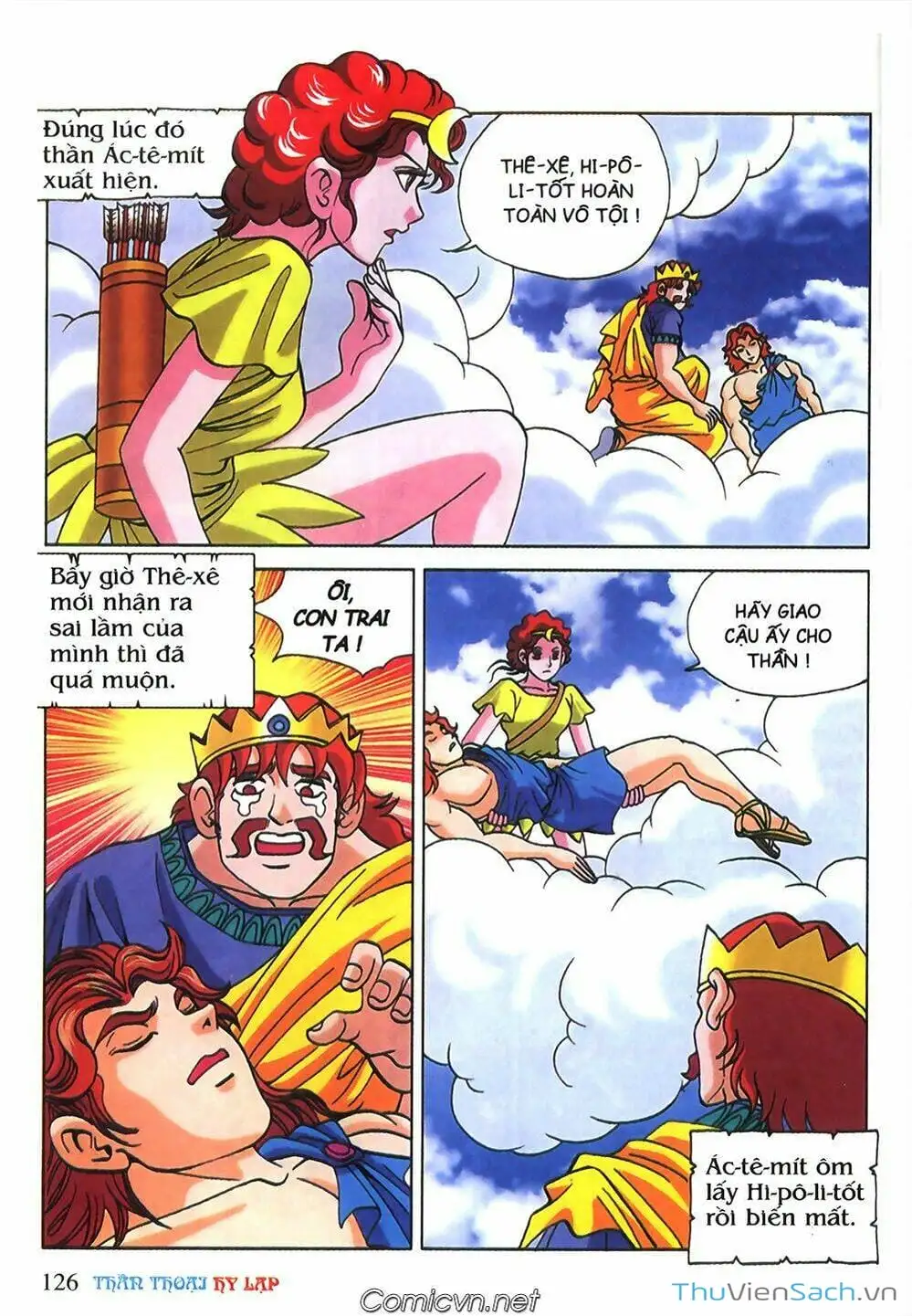 Truyện Tranh Thần Thoại Hy Lạp - Nguồn Gốc Các Vị Thần trang 3