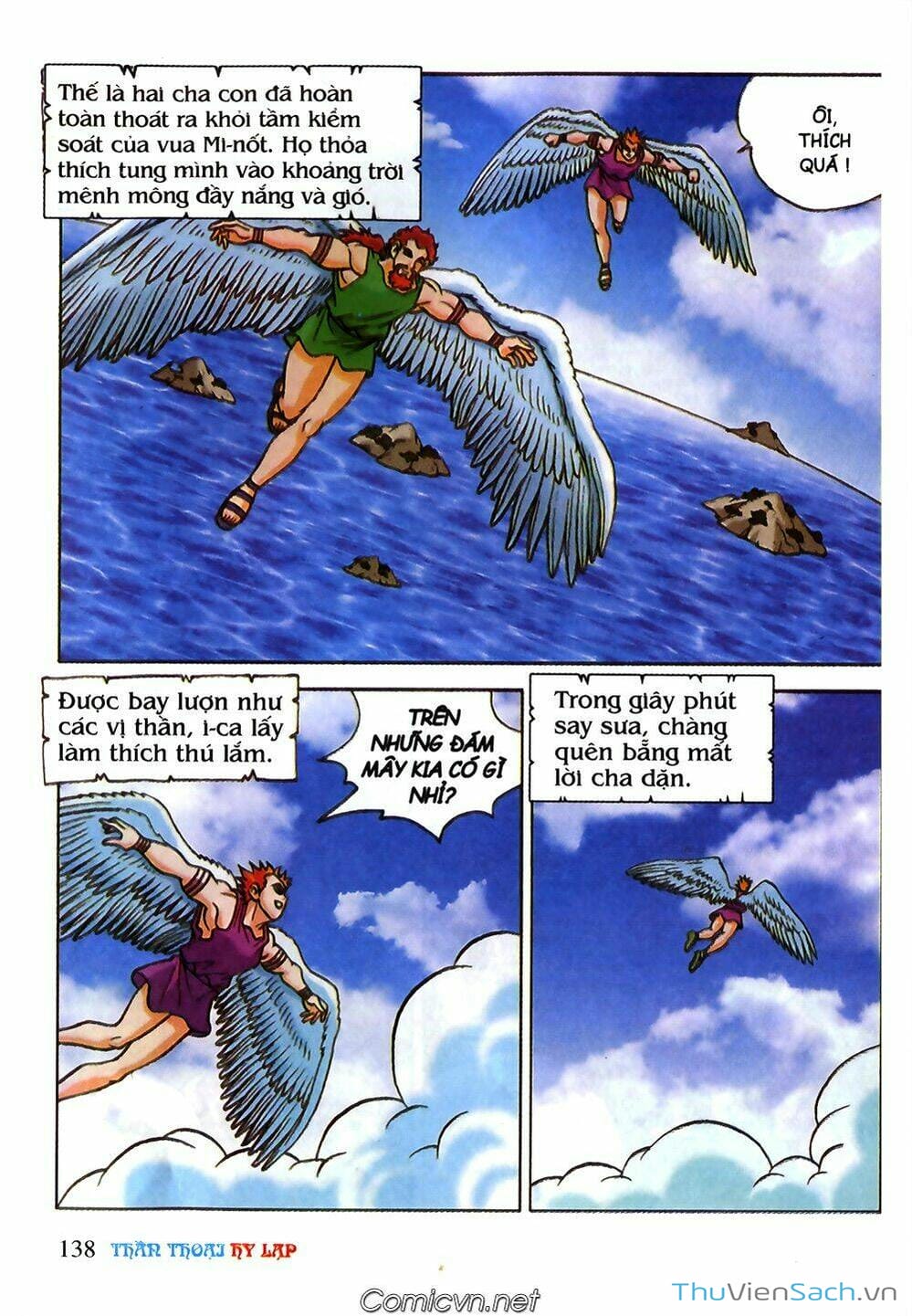 Truyện Tranh Thần Thoại Hy Lạp - Nguồn Gốc Các Vị Thần trang 3