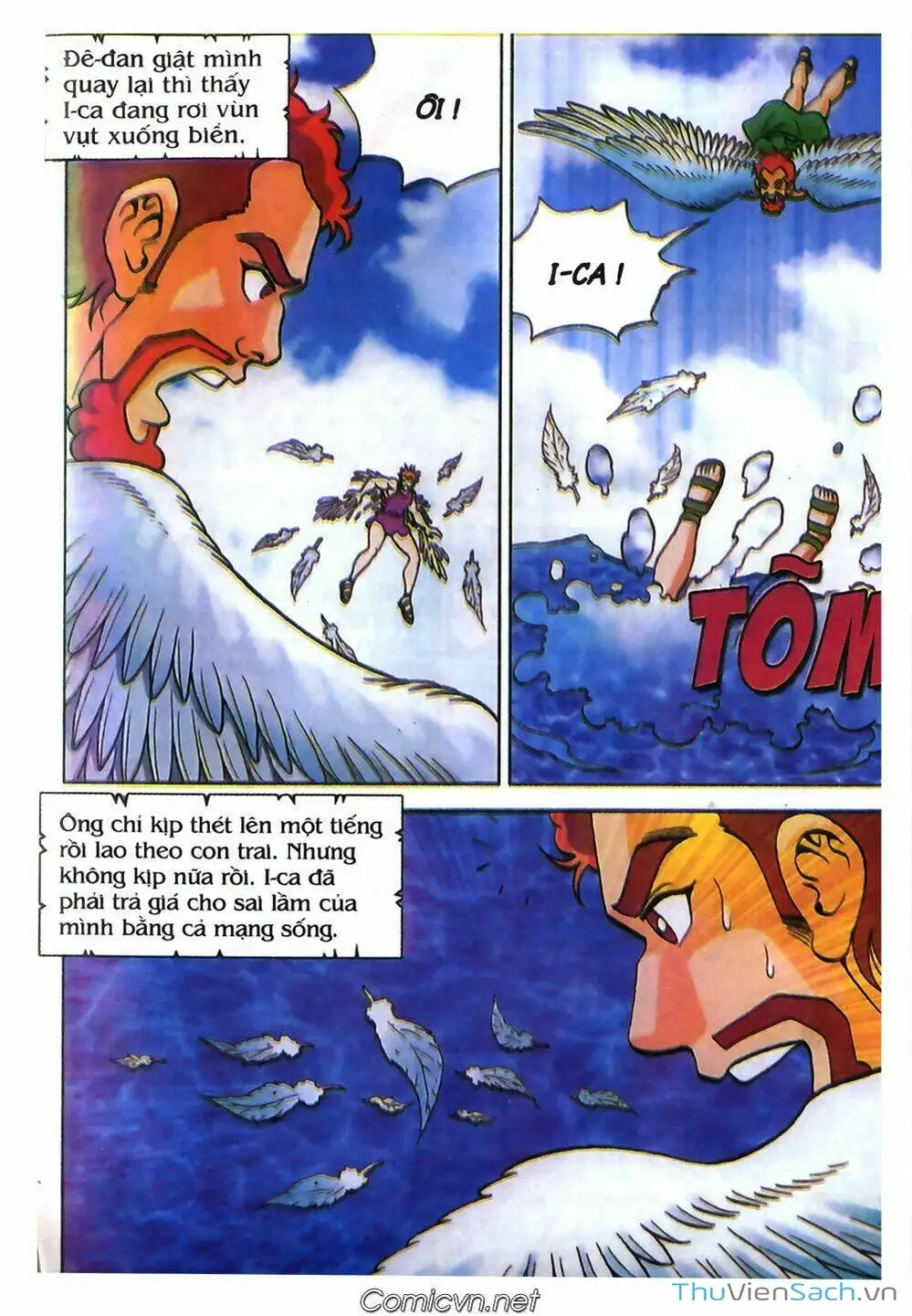 Truyện Tranh Thần Thoại Hy Lạp - Nguồn Gốc Các Vị Thần trang 3