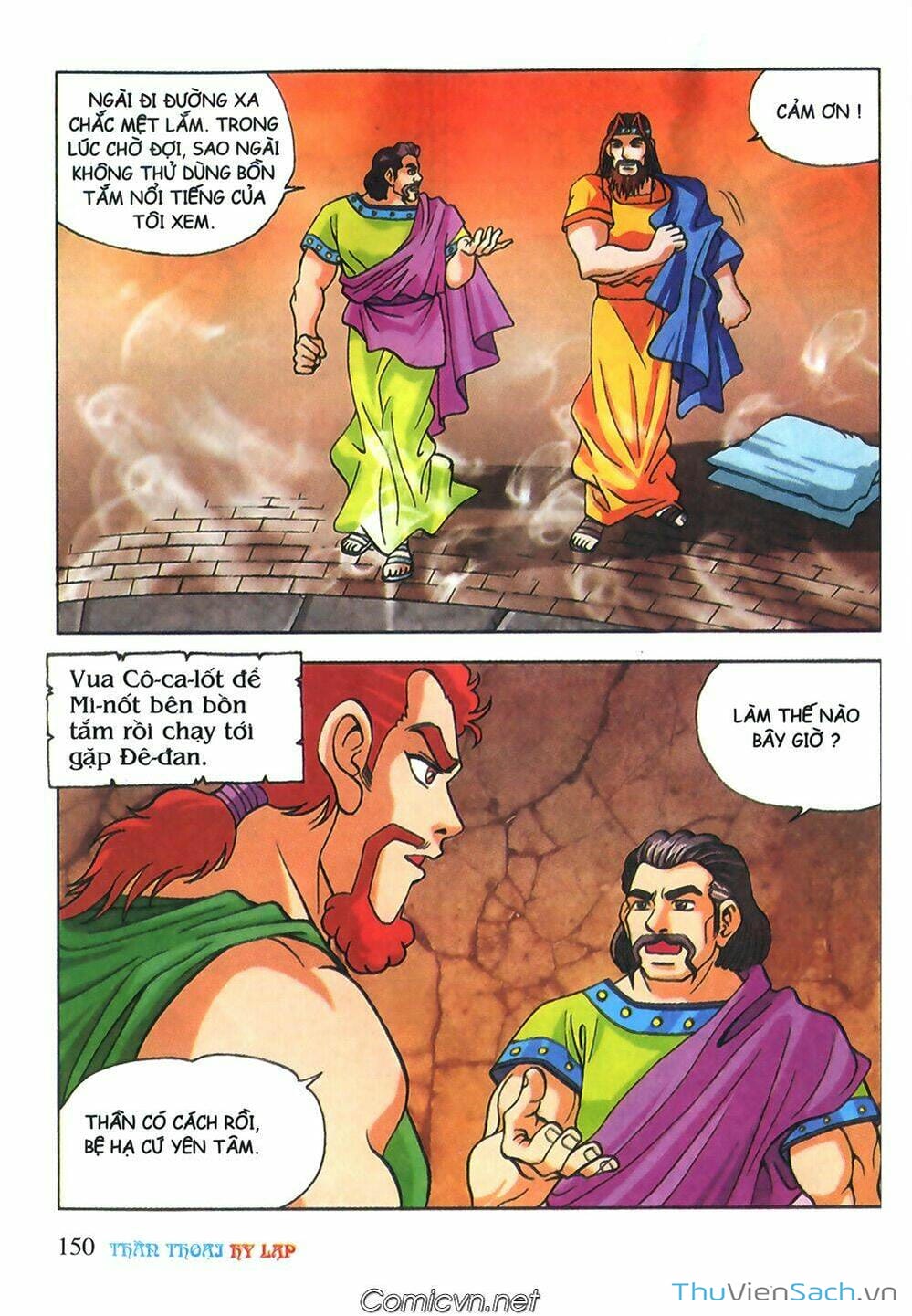 Truyện Tranh Thần Thoại Hy Lạp - Nguồn Gốc Các Vị Thần trang 3