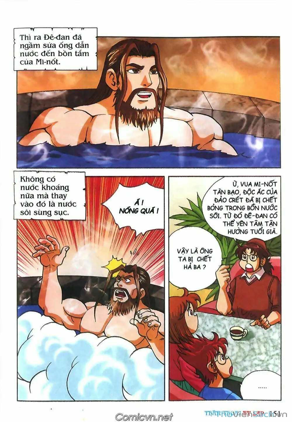 Truyện Tranh Thần Thoại Hy Lạp - Nguồn Gốc Các Vị Thần trang 3