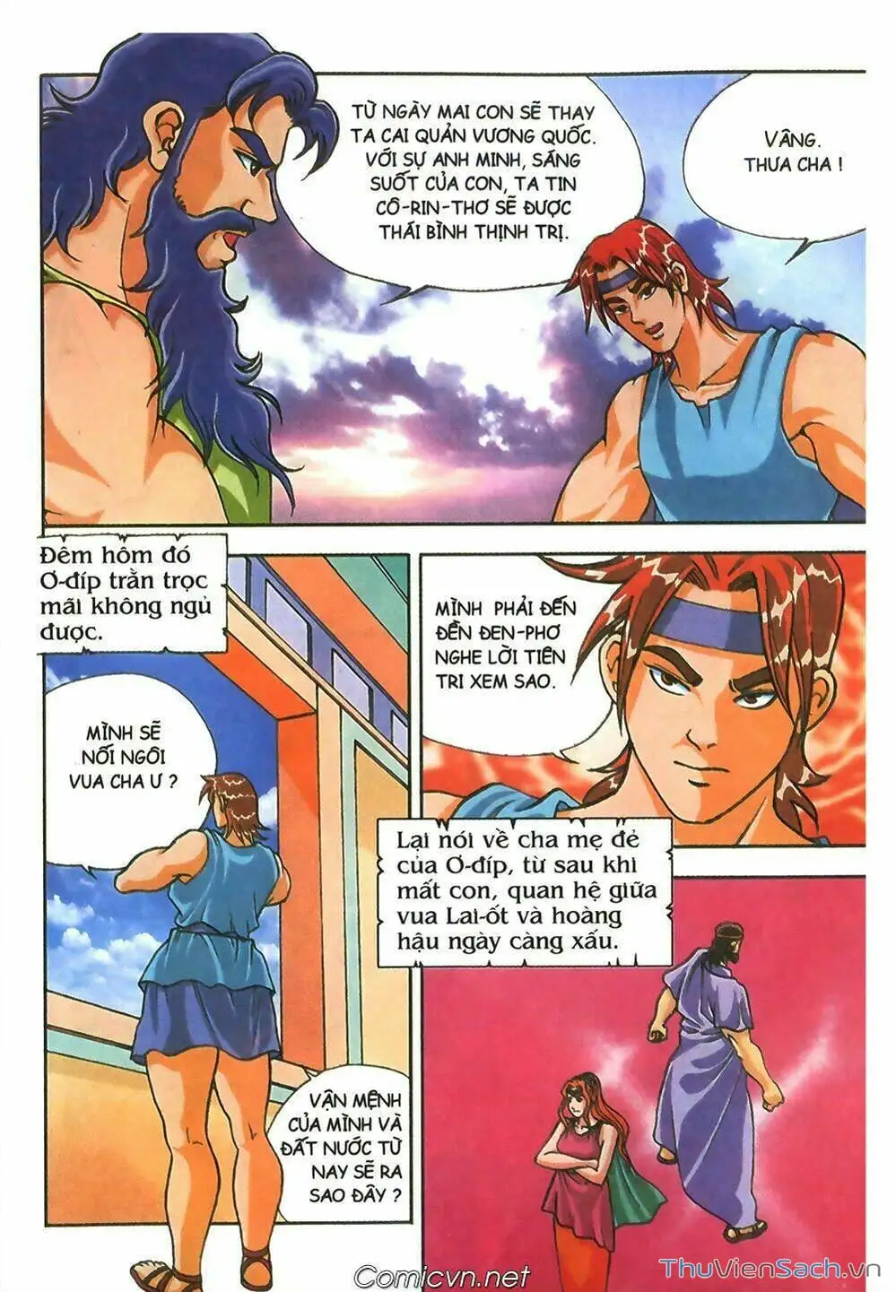 Truyện Tranh Thần Thoại Hy Lạp - Nguồn Gốc Các Vị Thần trang 3