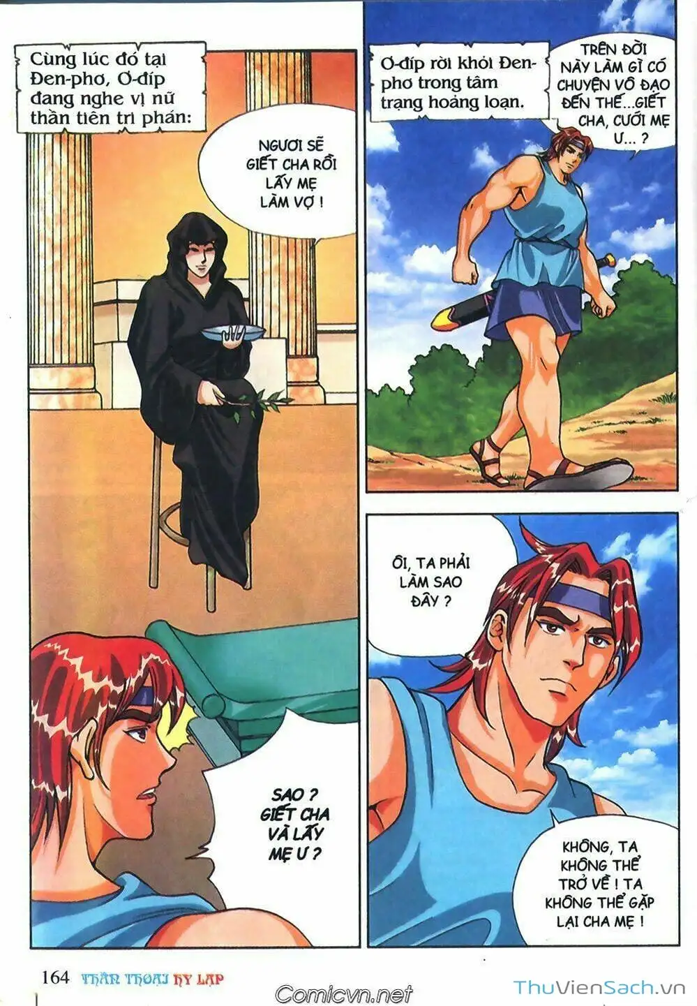 Truyện Tranh Thần Thoại Hy Lạp - Nguồn Gốc Các Vị Thần trang 3