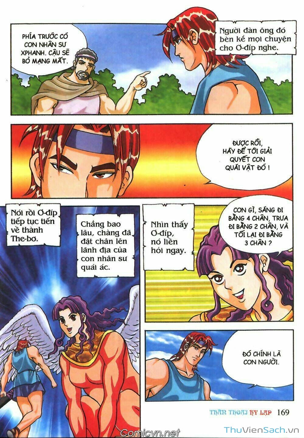 Truyện Tranh Thần Thoại Hy Lạp - Nguồn Gốc Các Vị Thần trang 3