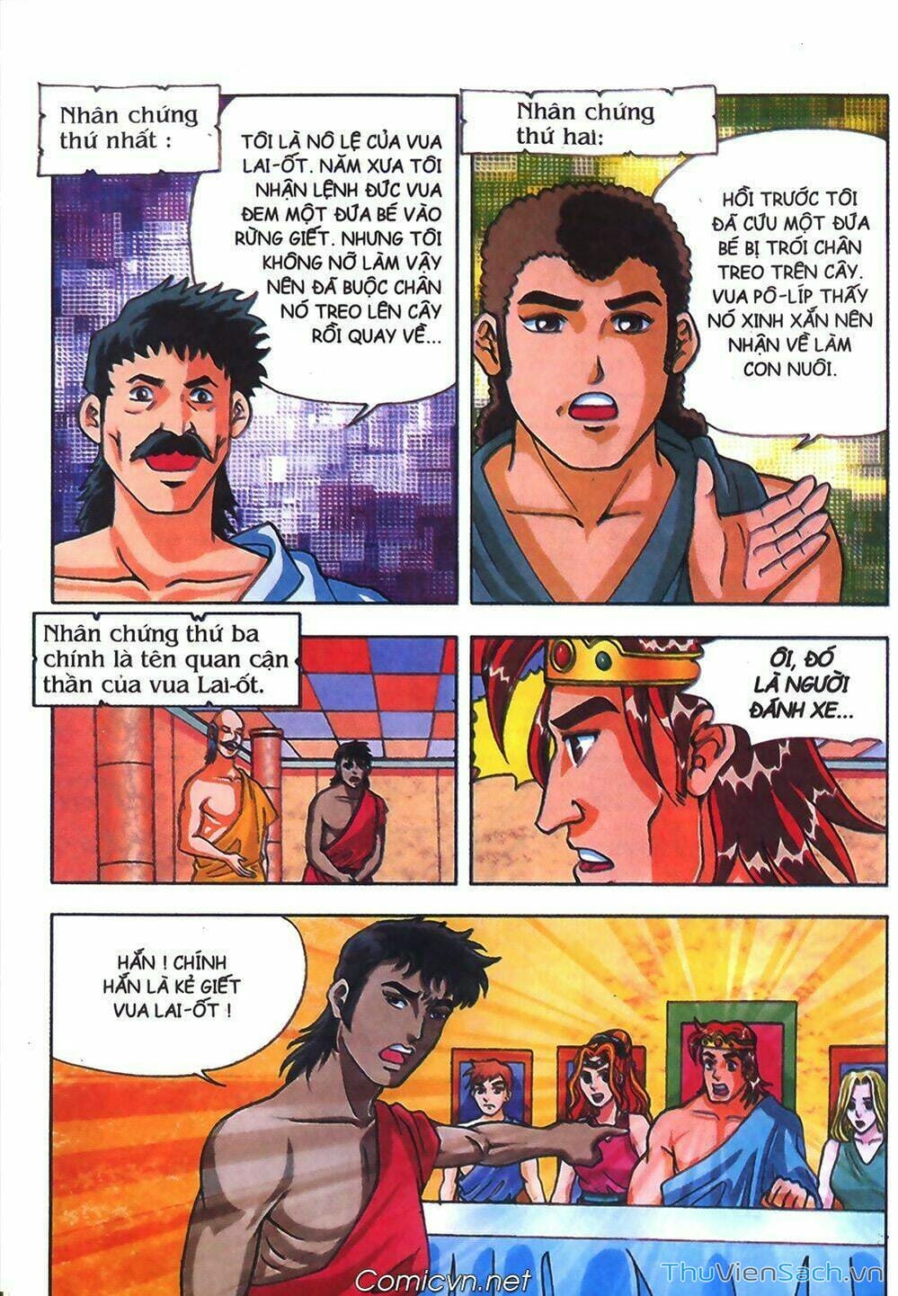 Truyện Tranh Thần Thoại Hy Lạp - Nguồn Gốc Các Vị Thần trang 3