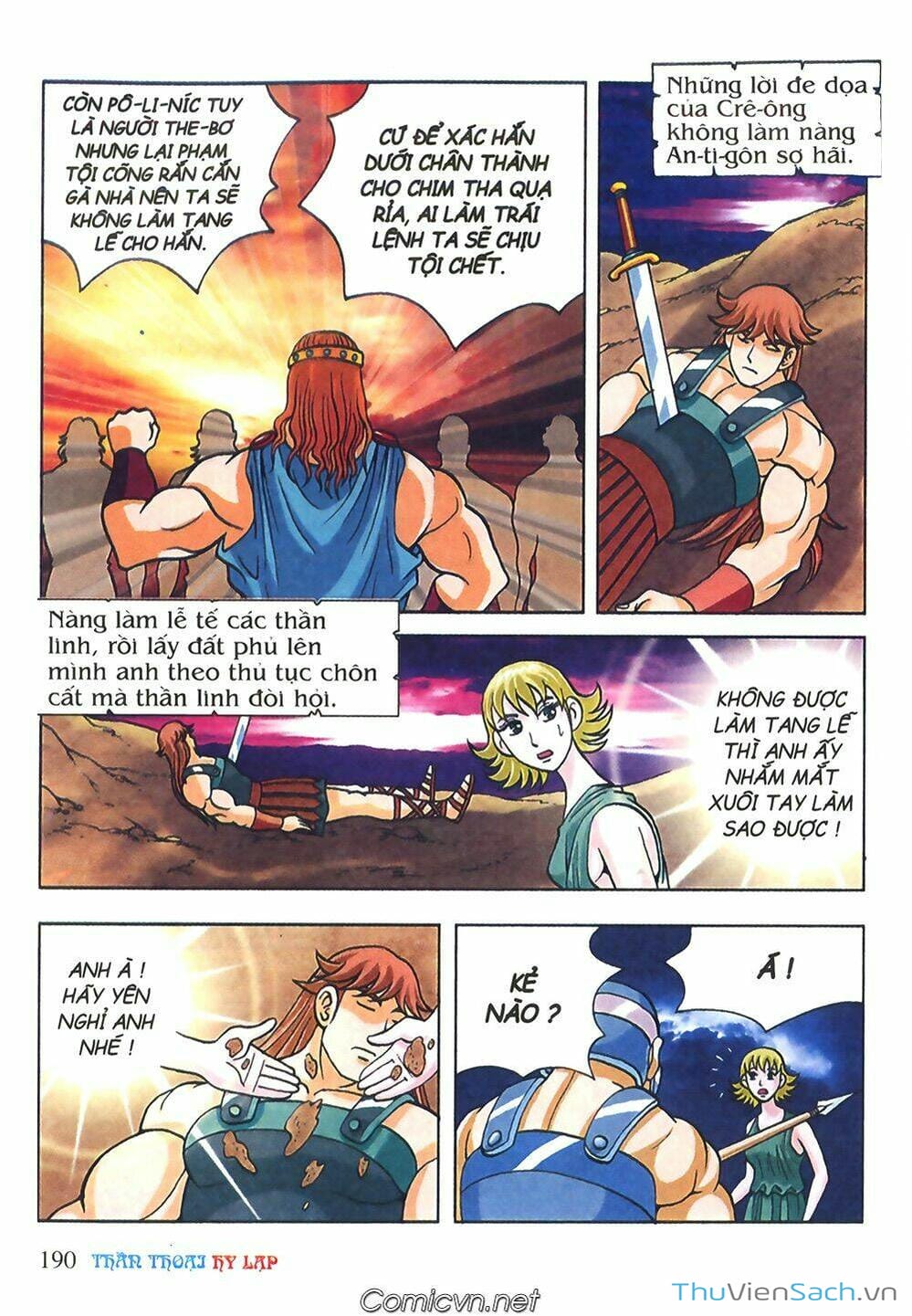 Truyện Tranh Thần Thoại Hy Lạp - Nguồn Gốc Các Vị Thần trang 3