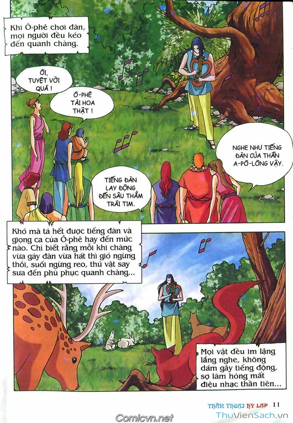 Truyện Tranh Thần Thoại Hy Lạp - Nguồn Gốc Các Vị Thần trang 3