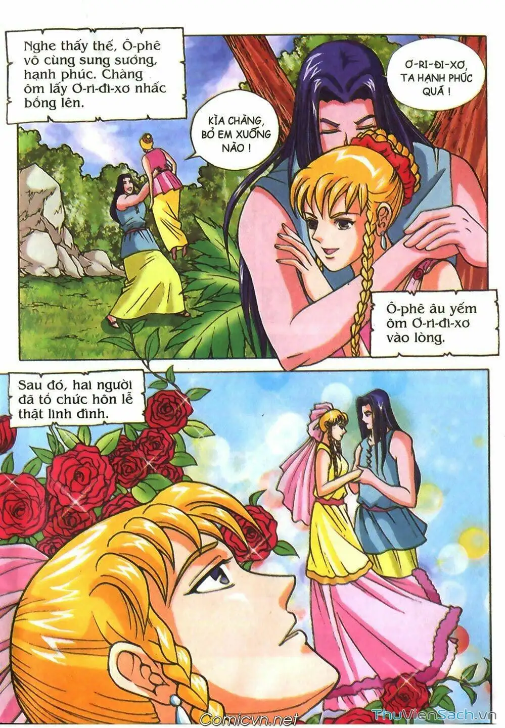 Truyện Tranh Thần Thoại Hy Lạp - Nguồn Gốc Các Vị Thần trang 3