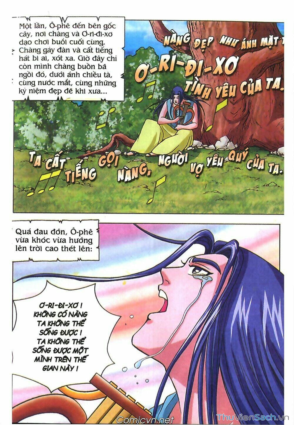 Truyện Tranh Thần Thoại Hy Lạp - Nguồn Gốc Các Vị Thần trang 3