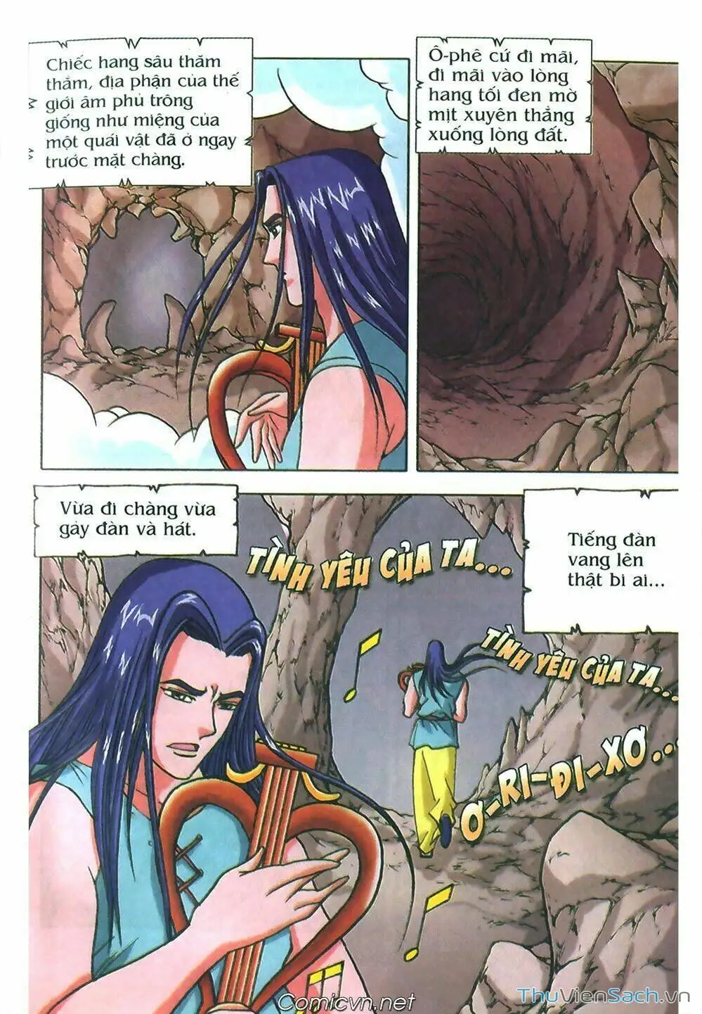 Truyện Tranh Thần Thoại Hy Lạp - Nguồn Gốc Các Vị Thần trang 3