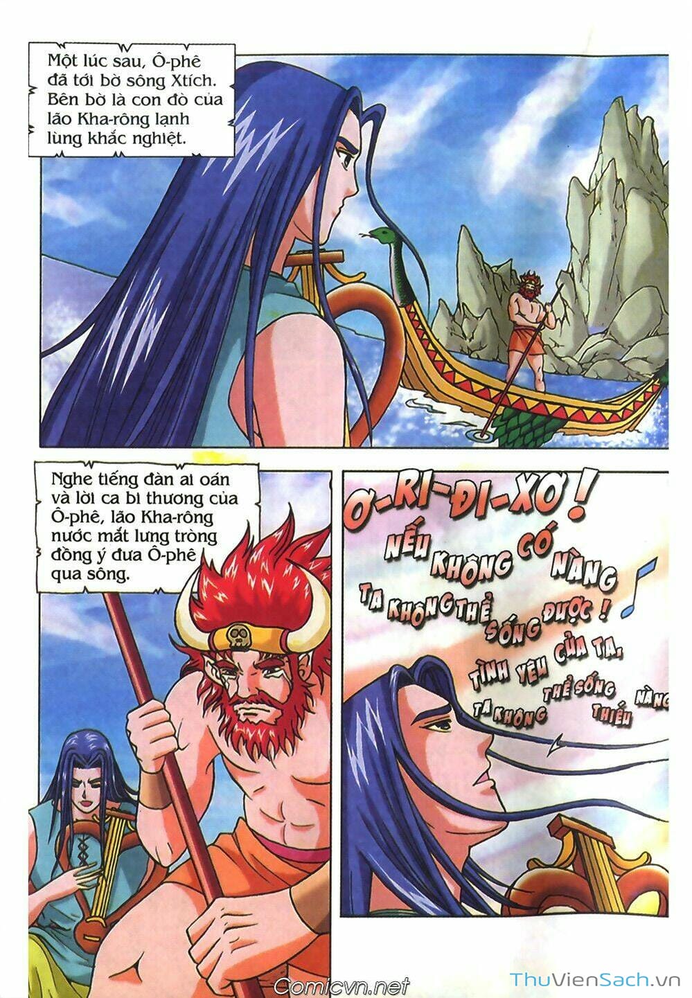 Truyện Tranh Thần Thoại Hy Lạp - Nguồn Gốc Các Vị Thần trang 3