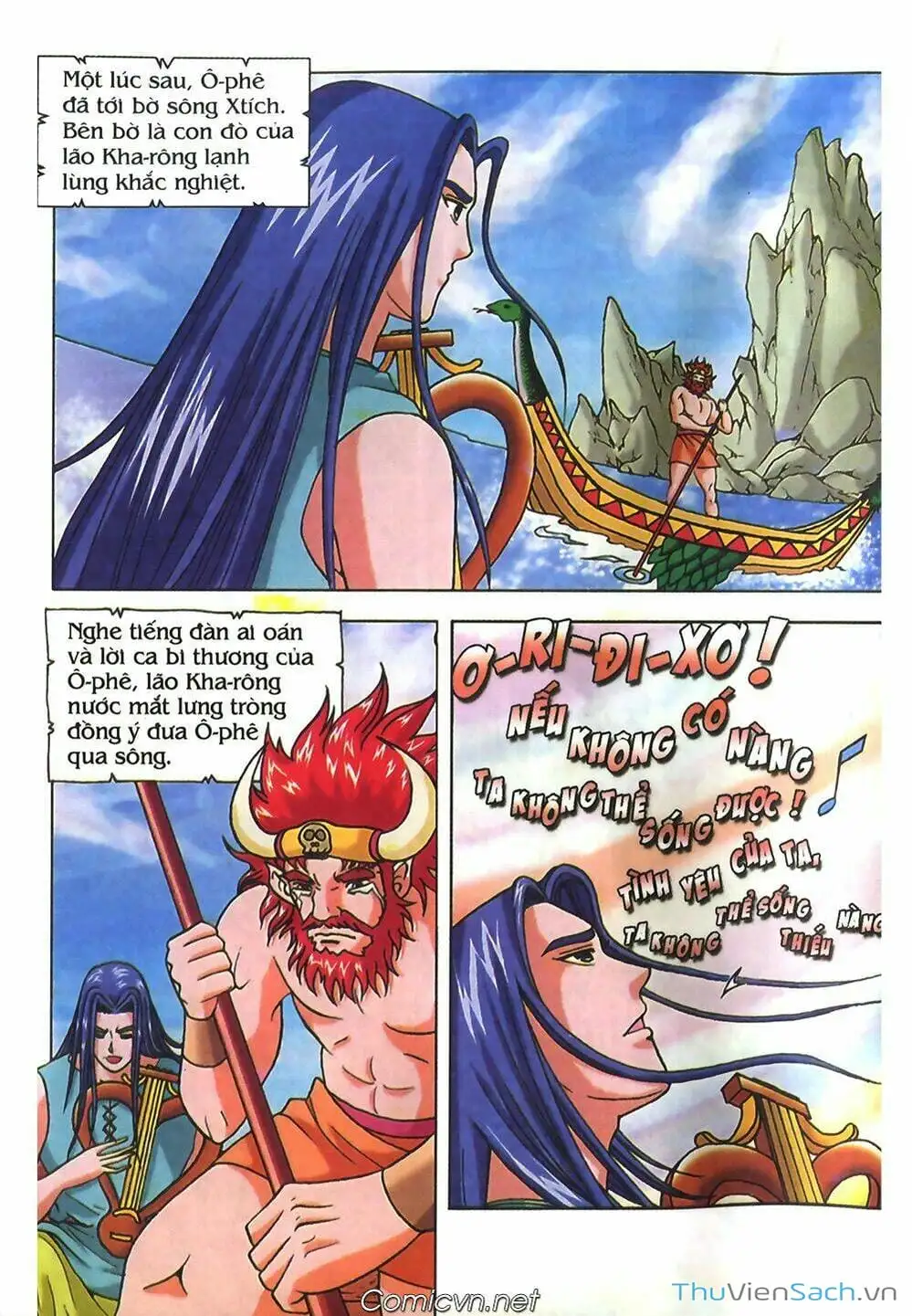 Truyện Tranh Thần Thoại Hy Lạp - Nguồn Gốc Các Vị Thần trang 3