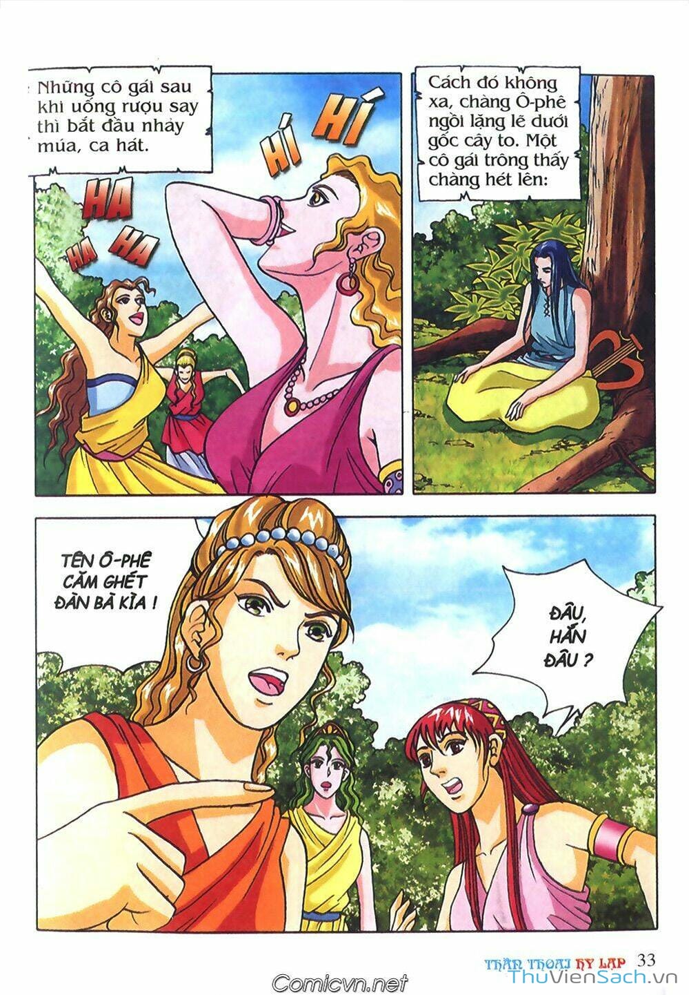 Truyện Tranh Thần Thoại Hy Lạp - Nguồn Gốc Các Vị Thần trang 3