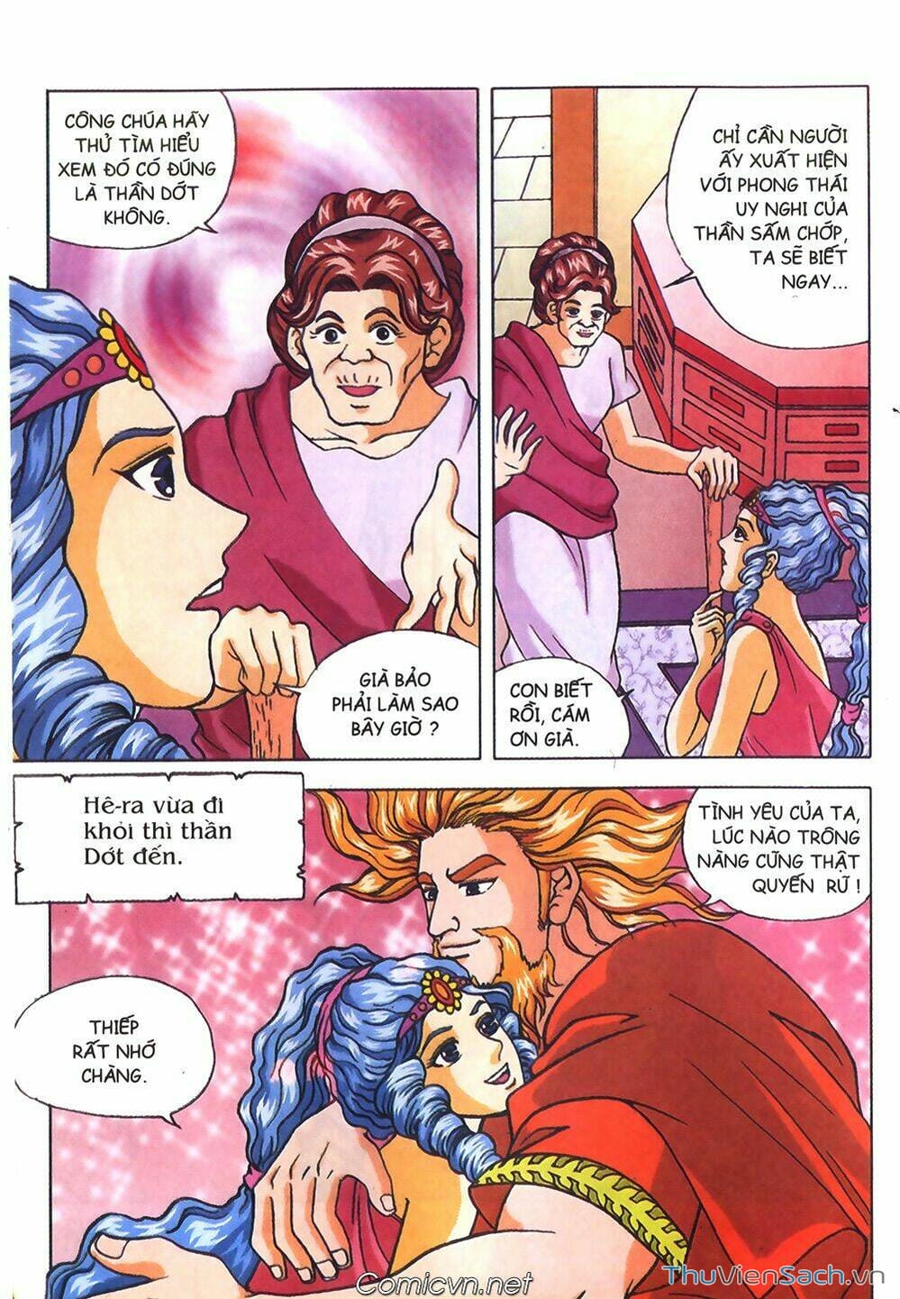 Truyện Tranh Thần Thoại Hy Lạp - Nguồn Gốc Các Vị Thần trang 3