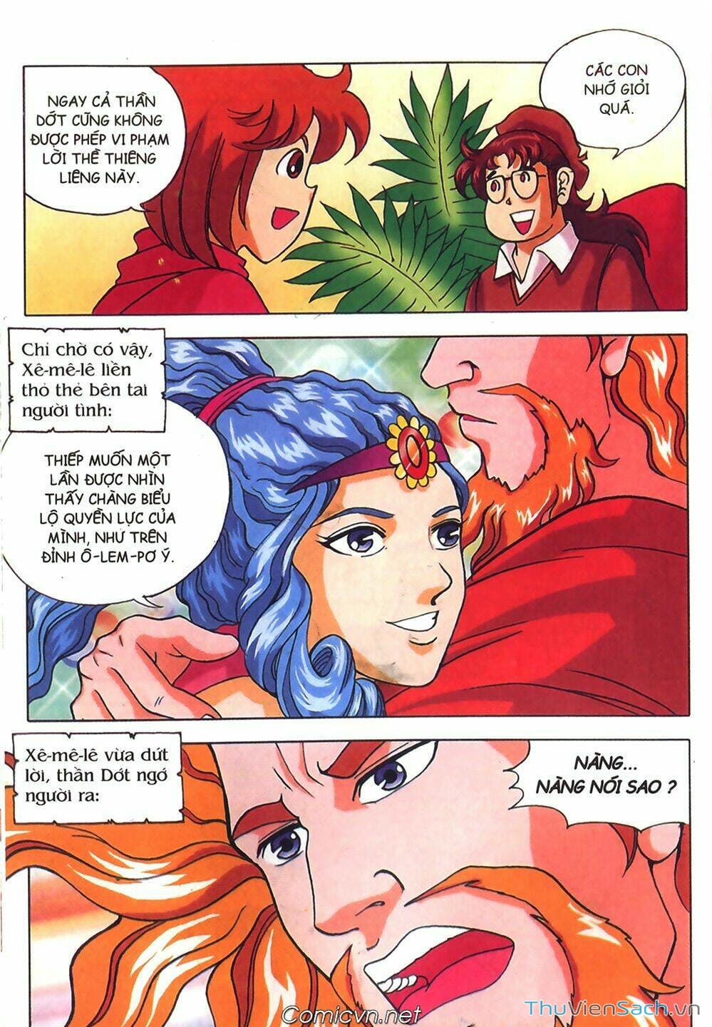 Truyện Tranh Thần Thoại Hy Lạp - Nguồn Gốc Các Vị Thần trang 3