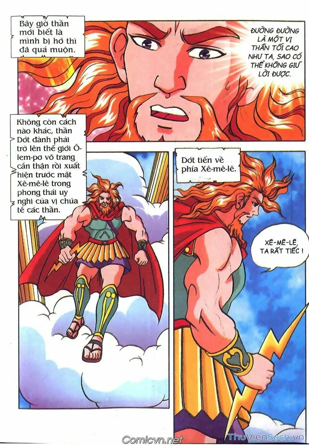 Truyện Tranh Thần Thoại Hy Lạp - Nguồn Gốc Các Vị Thần trang 3
