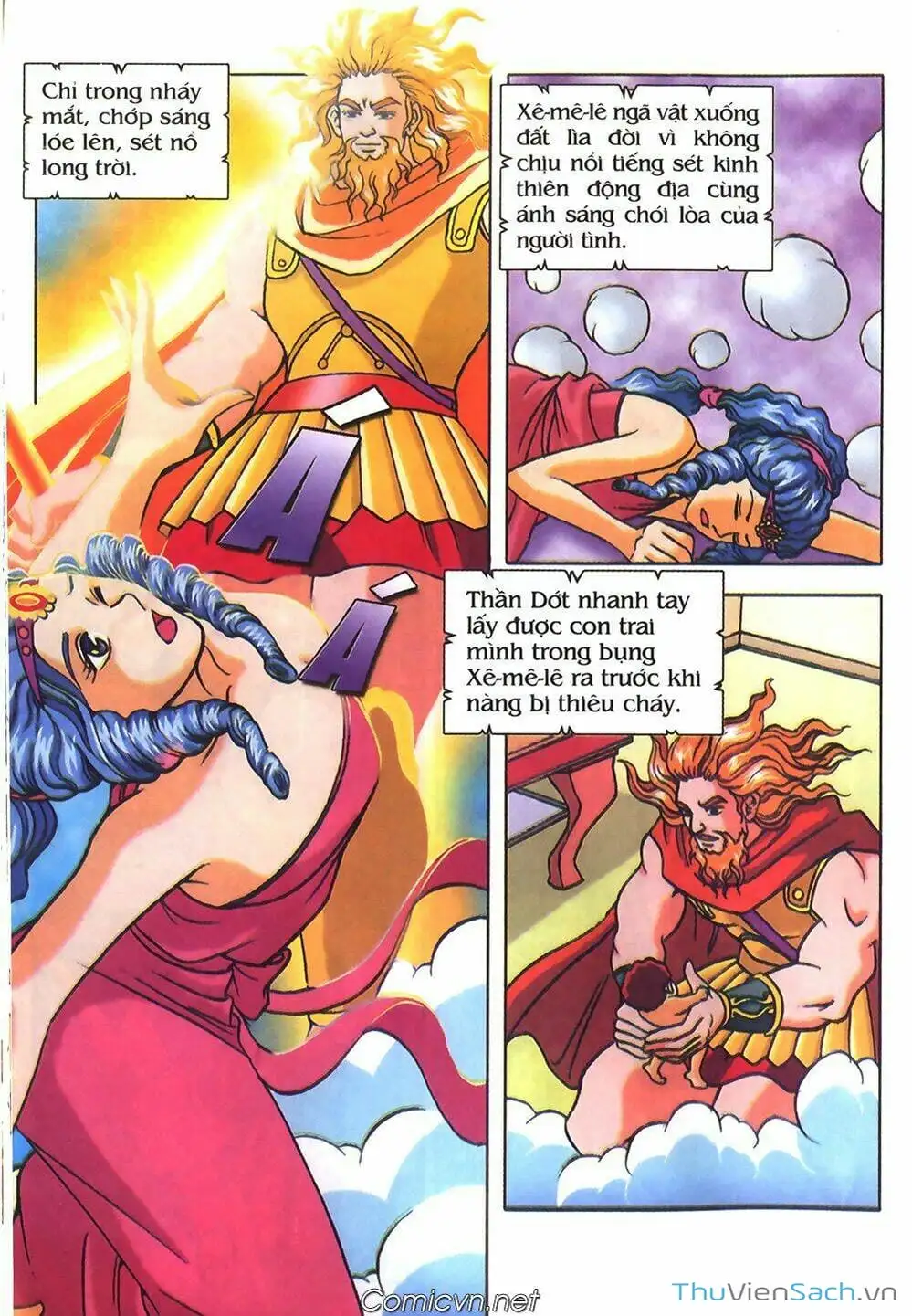Truyện Tranh Thần Thoại Hy Lạp - Nguồn Gốc Các Vị Thần trang 3