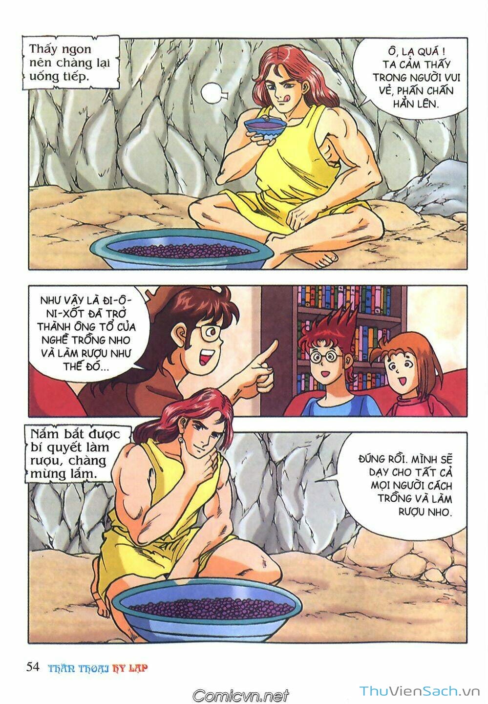 Truyện Tranh Thần Thoại Hy Lạp - Nguồn Gốc Các Vị Thần trang 3