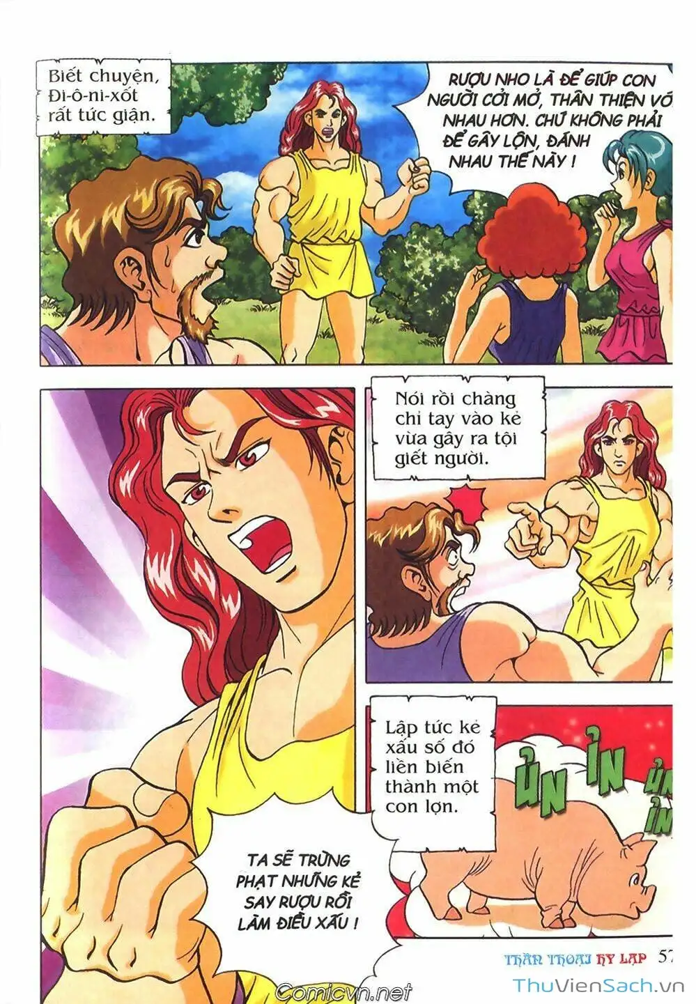 Truyện Tranh Thần Thoại Hy Lạp - Nguồn Gốc Các Vị Thần trang 3