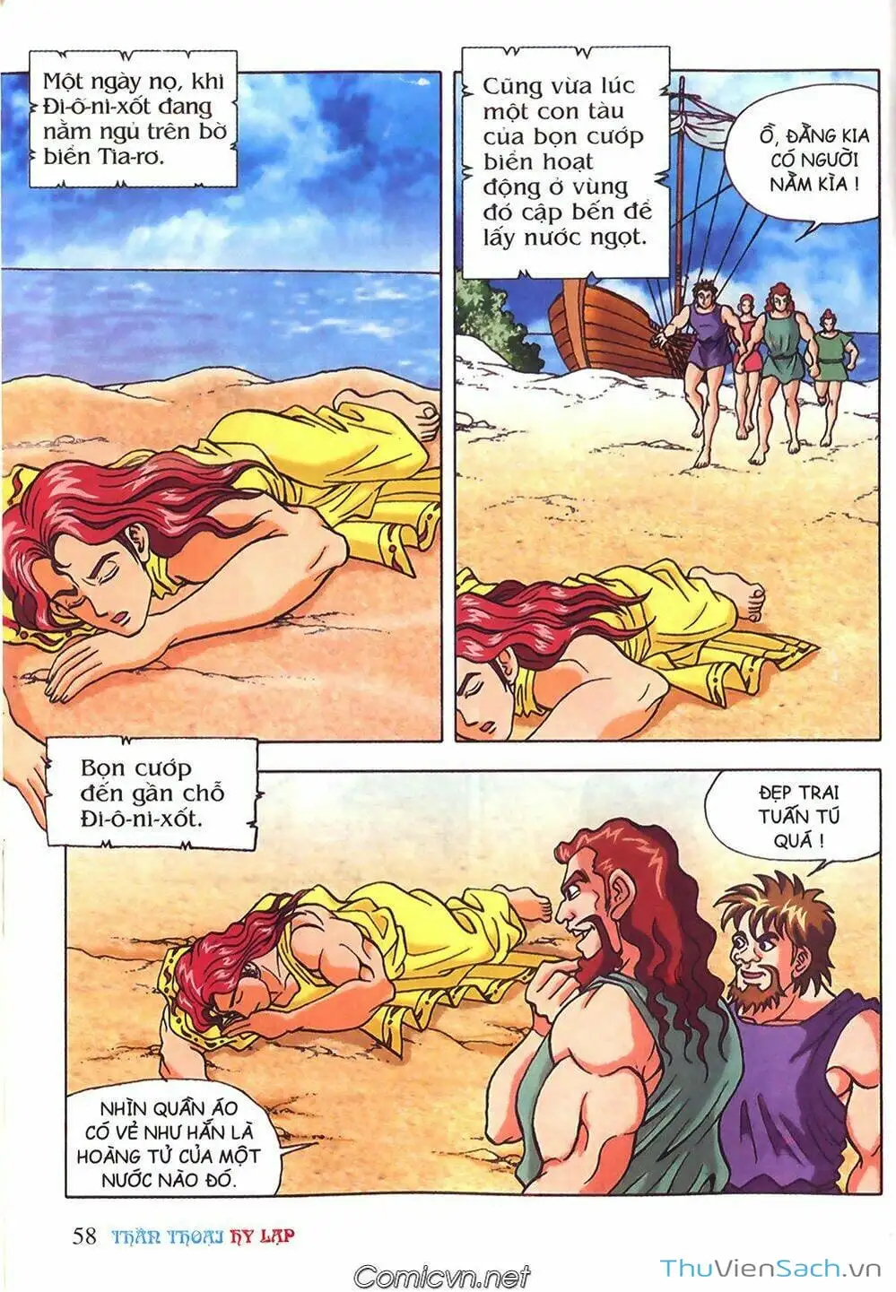 Truyện Tranh Thần Thoại Hy Lạp - Nguồn Gốc Các Vị Thần trang 3