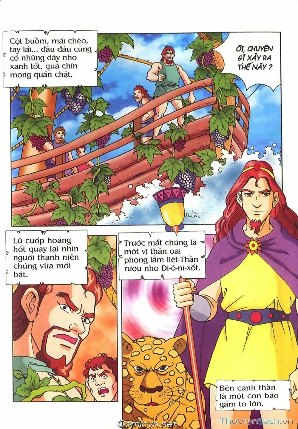Truyện Tranh Thần Thoại Hy Lạp - Nguồn Gốc Các Vị Thần trang 3