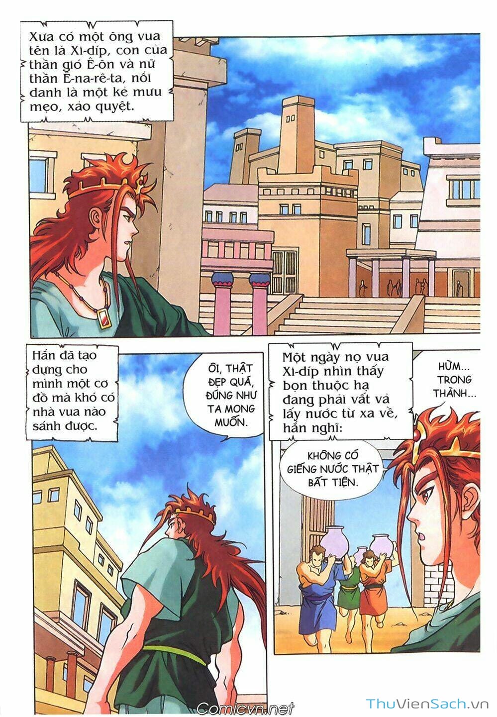 Truyện Tranh Thần Thoại Hy Lạp - Nguồn Gốc Các Vị Thần trang 3