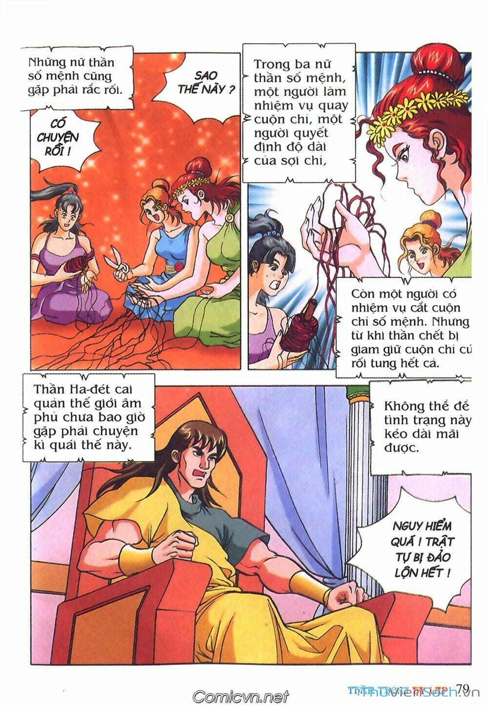 Truyện Tranh Thần Thoại Hy Lạp - Nguồn Gốc Các Vị Thần trang 3