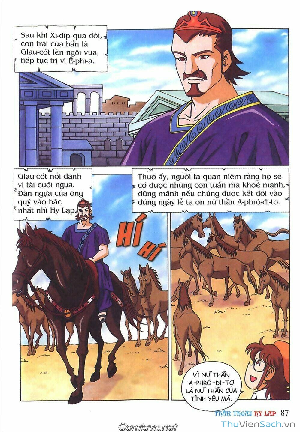 Truyện Tranh Thần Thoại Hy Lạp - Nguồn Gốc Các Vị Thần trang 3