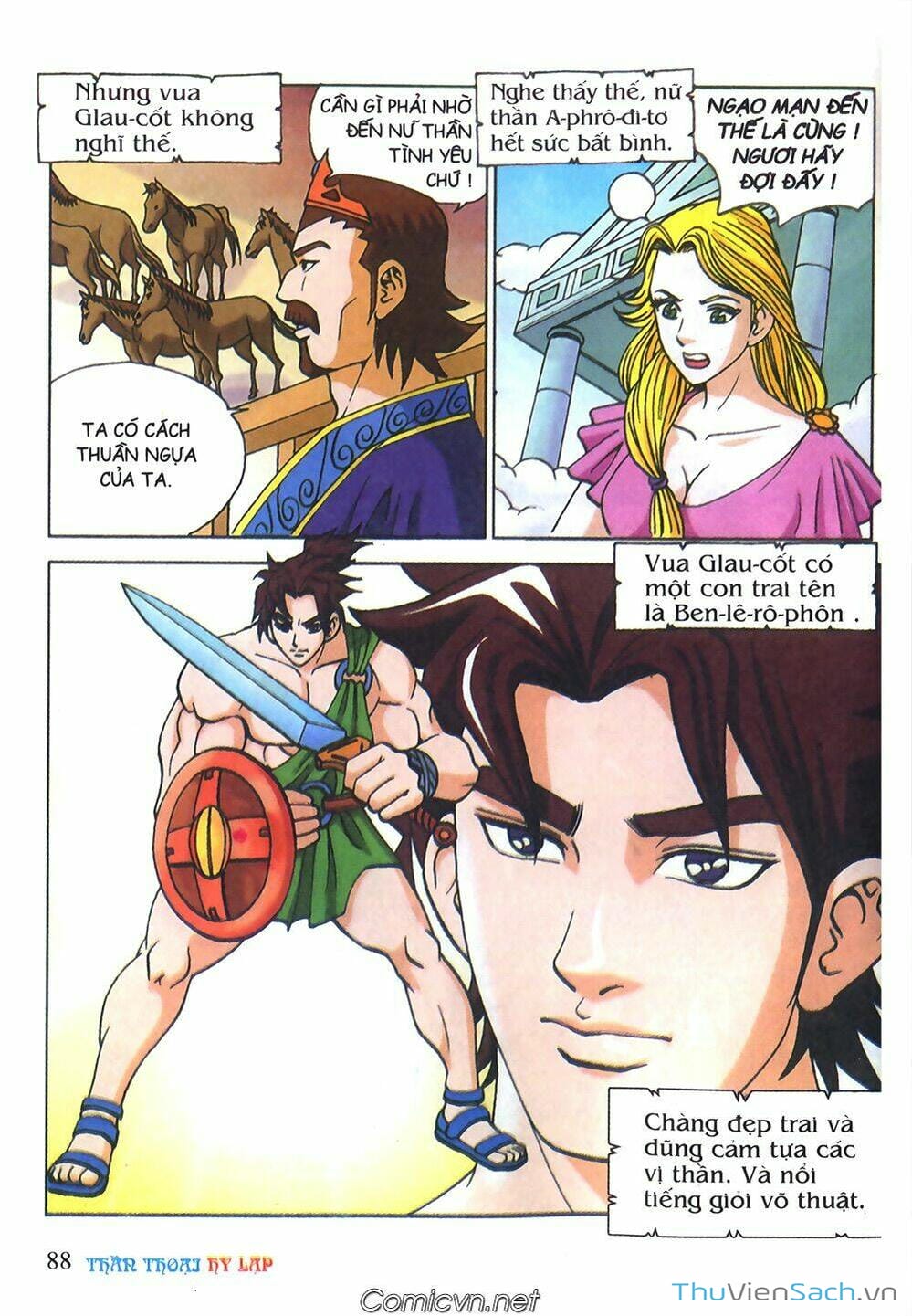 Truyện Tranh Thần Thoại Hy Lạp - Nguồn Gốc Các Vị Thần trang 3
