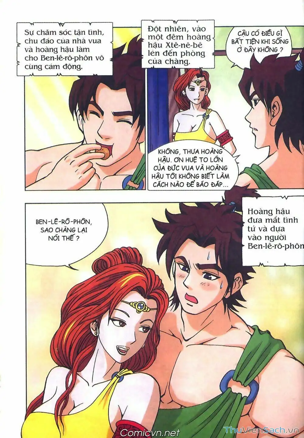 Truyện Tranh Thần Thoại Hy Lạp - Nguồn Gốc Các Vị Thần trang 3