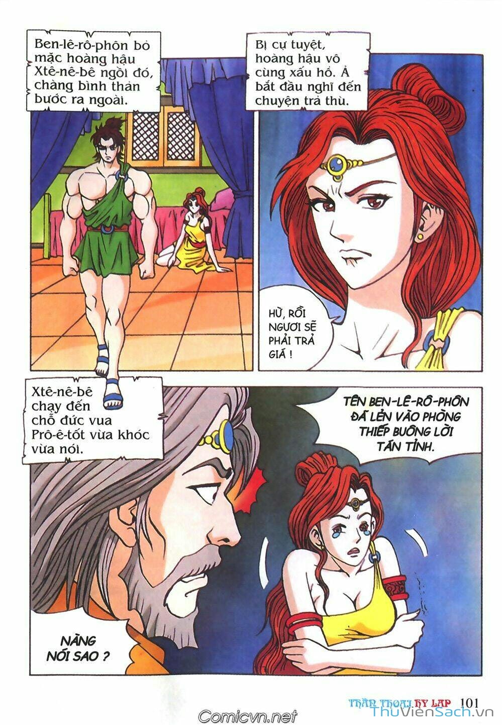 Truyện Tranh Thần Thoại Hy Lạp - Nguồn Gốc Các Vị Thần trang 3