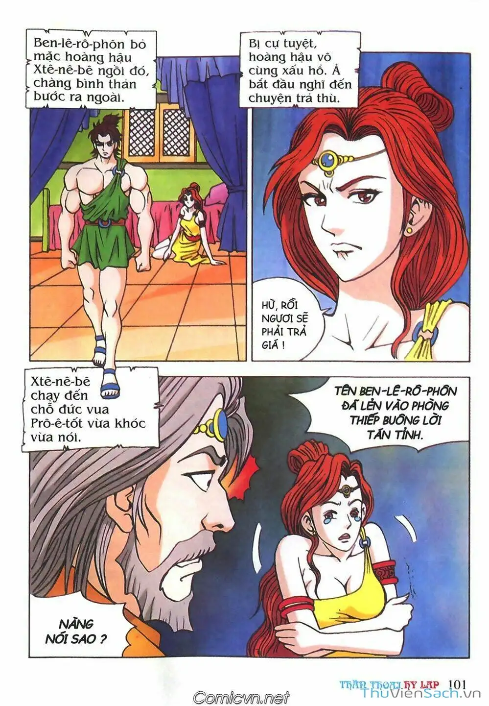 Truyện Tranh Thần Thoại Hy Lạp - Nguồn Gốc Các Vị Thần trang 3