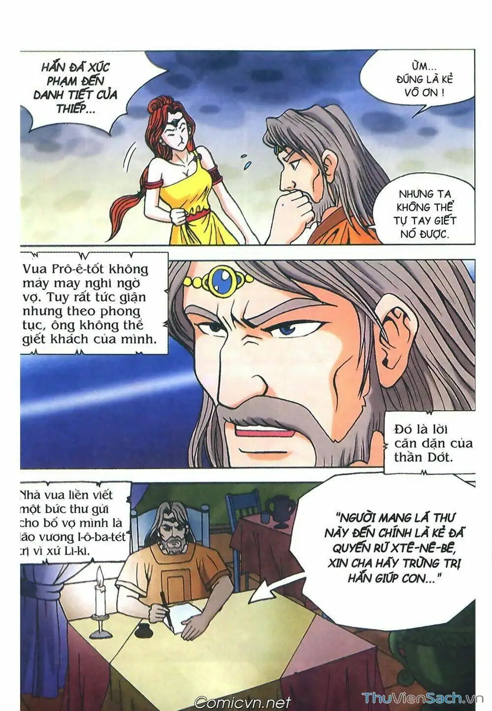 Truyện Tranh Thần Thoại Hy Lạp - Nguồn Gốc Các Vị Thần trang 3