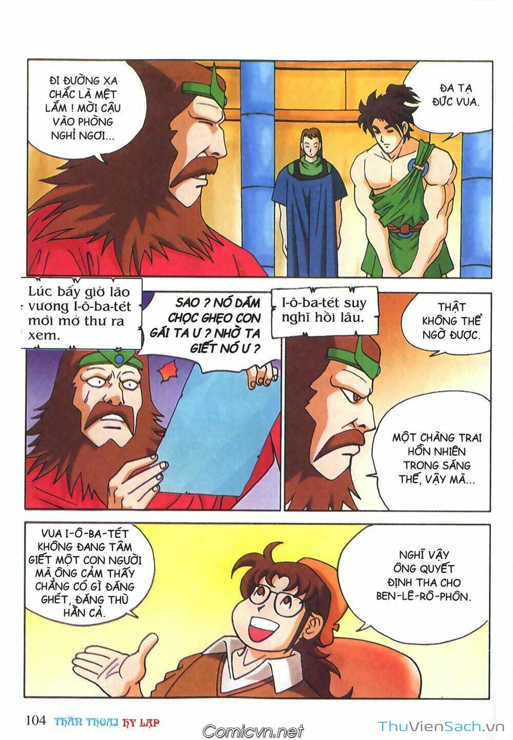 Truyện Tranh Thần Thoại Hy Lạp - Nguồn Gốc Các Vị Thần trang 3