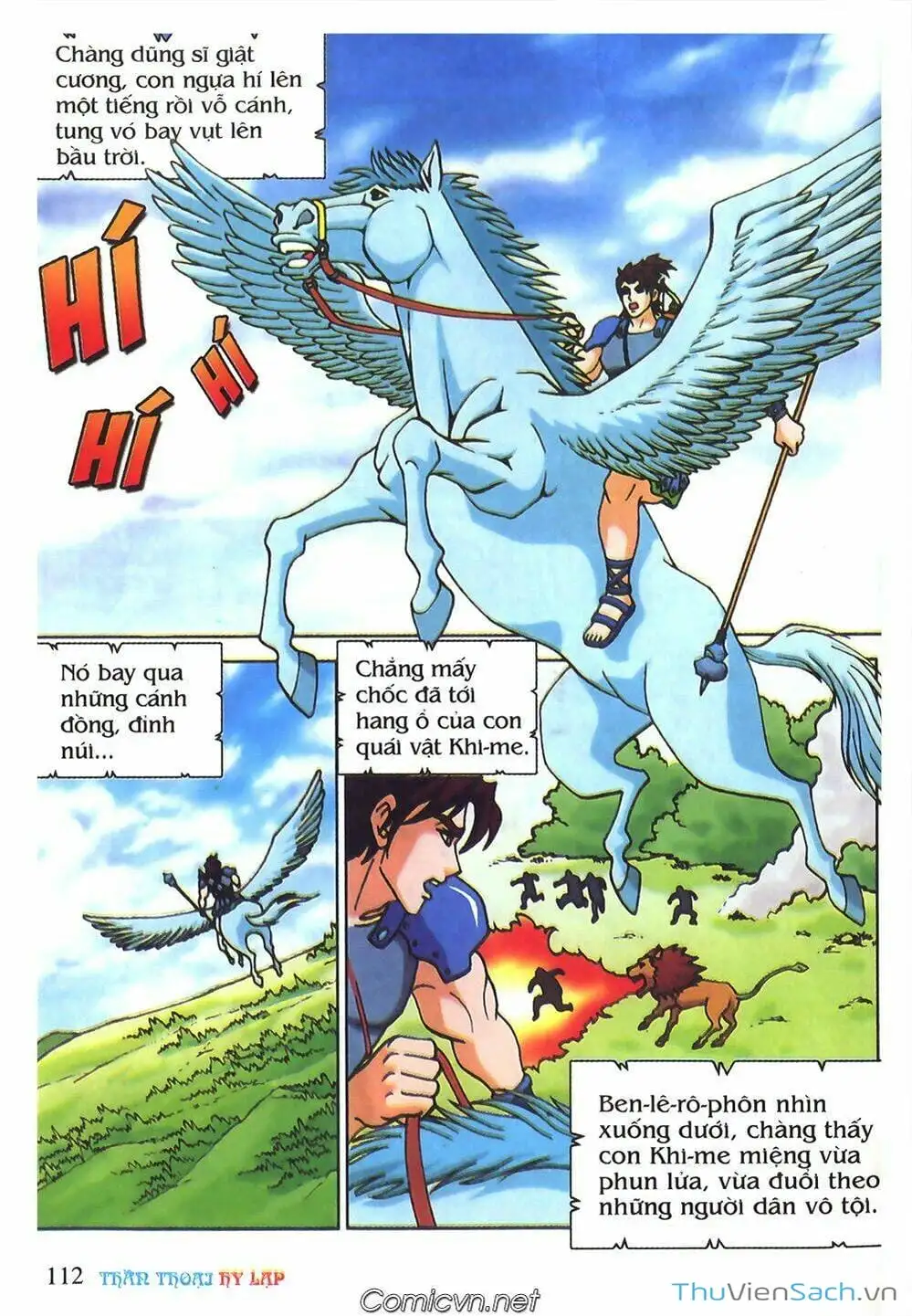 Truyện Tranh Thần Thoại Hy Lạp - Nguồn Gốc Các Vị Thần trang 3