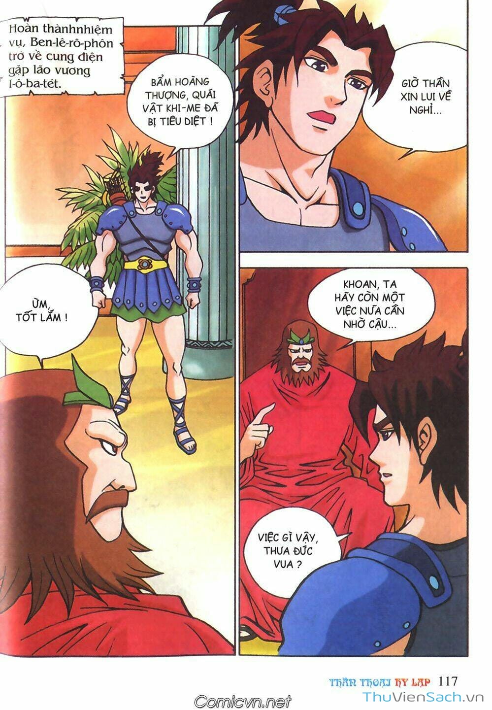 Truyện Tranh Thần Thoại Hy Lạp - Nguồn Gốc Các Vị Thần trang 3