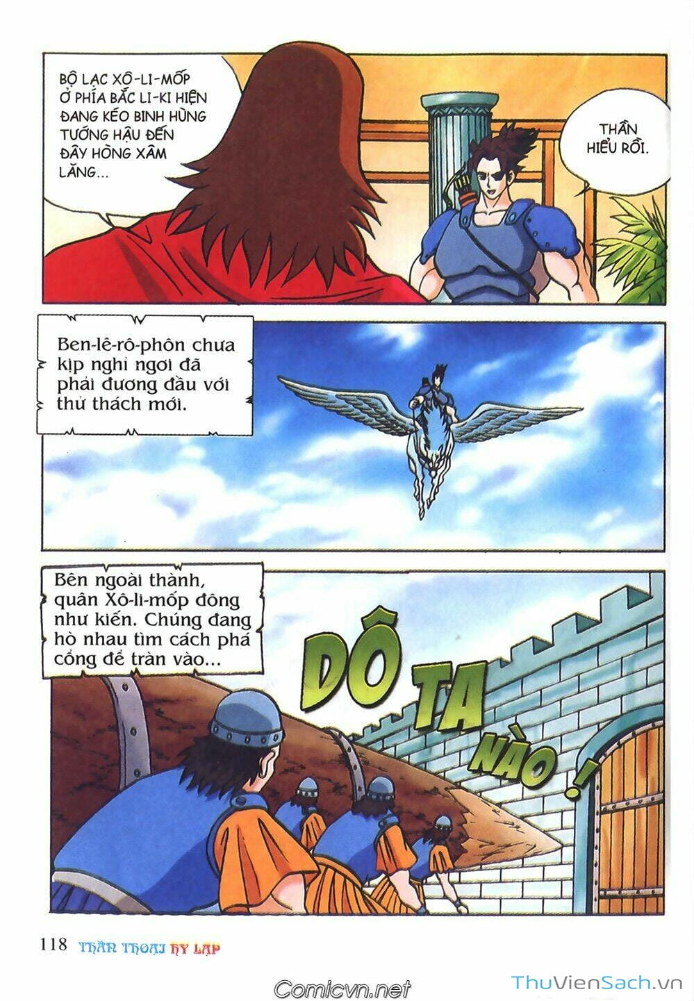 Truyện Tranh Thần Thoại Hy Lạp - Nguồn Gốc Các Vị Thần trang 3