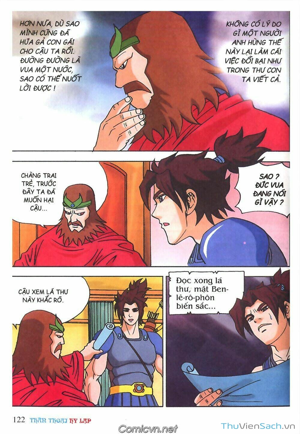 Truyện Tranh Thần Thoại Hy Lạp - Nguồn Gốc Các Vị Thần trang 3