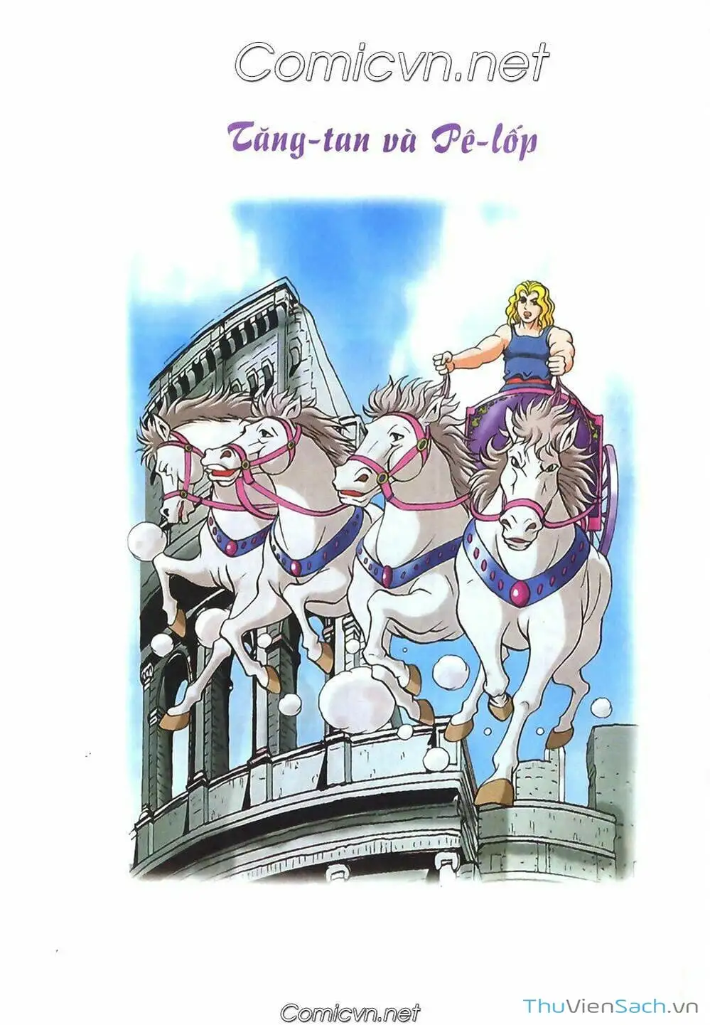 Truyện Tranh Thần Thoại Hy Lạp - Nguồn Gốc Các Vị Thần trang 3