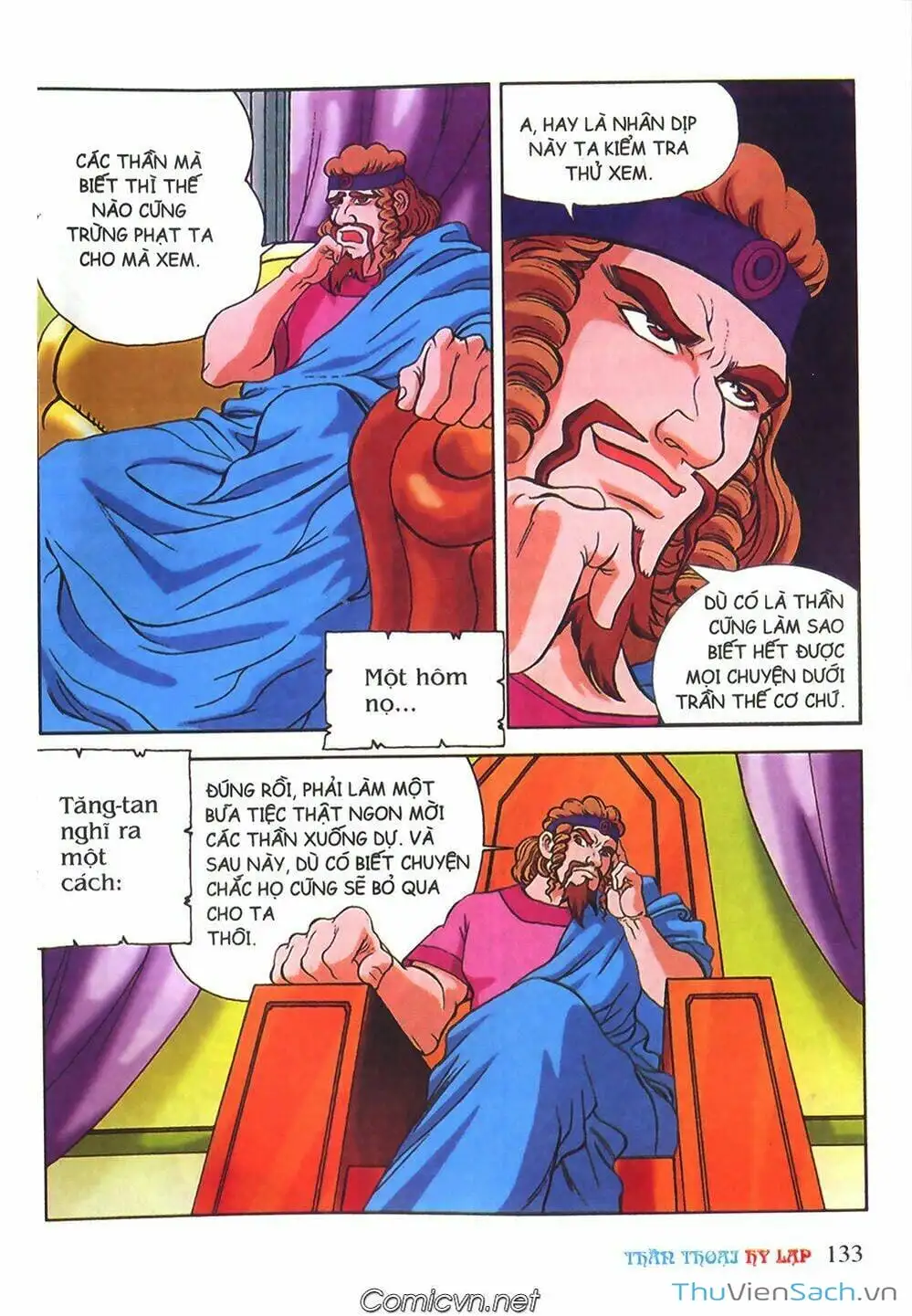 Truyện Tranh Thần Thoại Hy Lạp - Nguồn Gốc Các Vị Thần trang 3