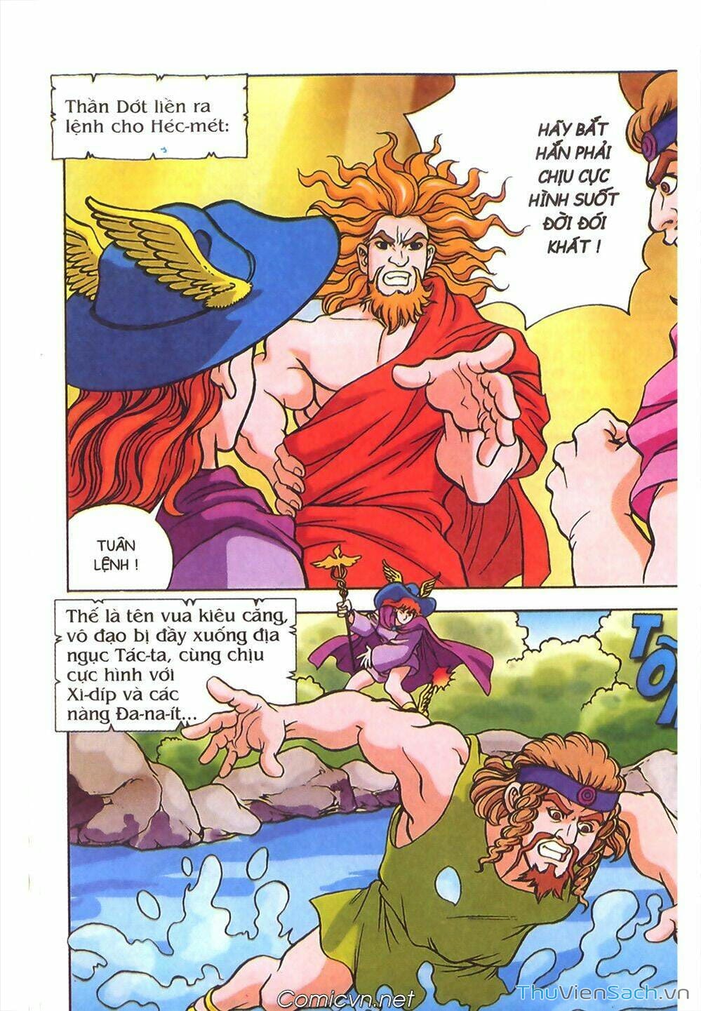 Truyện Tranh Thần Thoại Hy Lạp - Nguồn Gốc Các Vị Thần trang 3