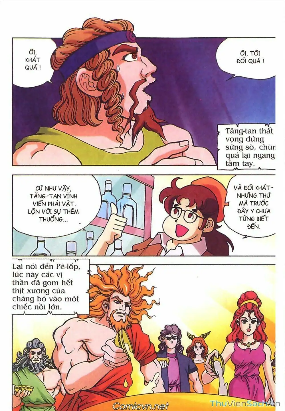 Truyện Tranh Thần Thoại Hy Lạp - Nguồn Gốc Các Vị Thần trang 3