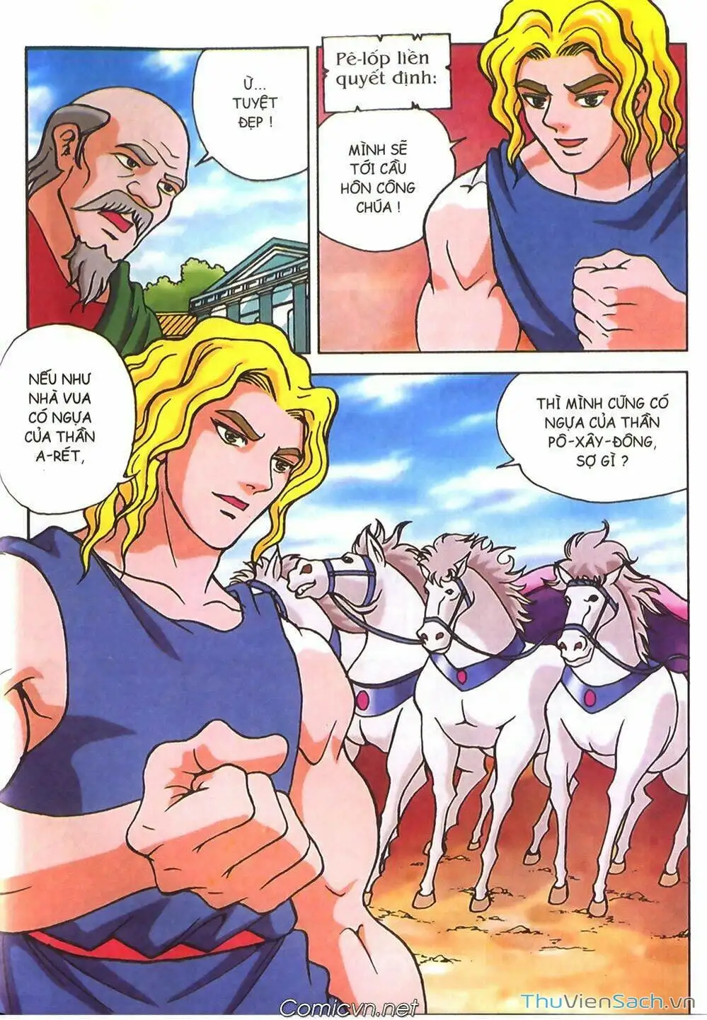 Truyện Tranh Thần Thoại Hy Lạp - Nguồn Gốc Các Vị Thần trang 3