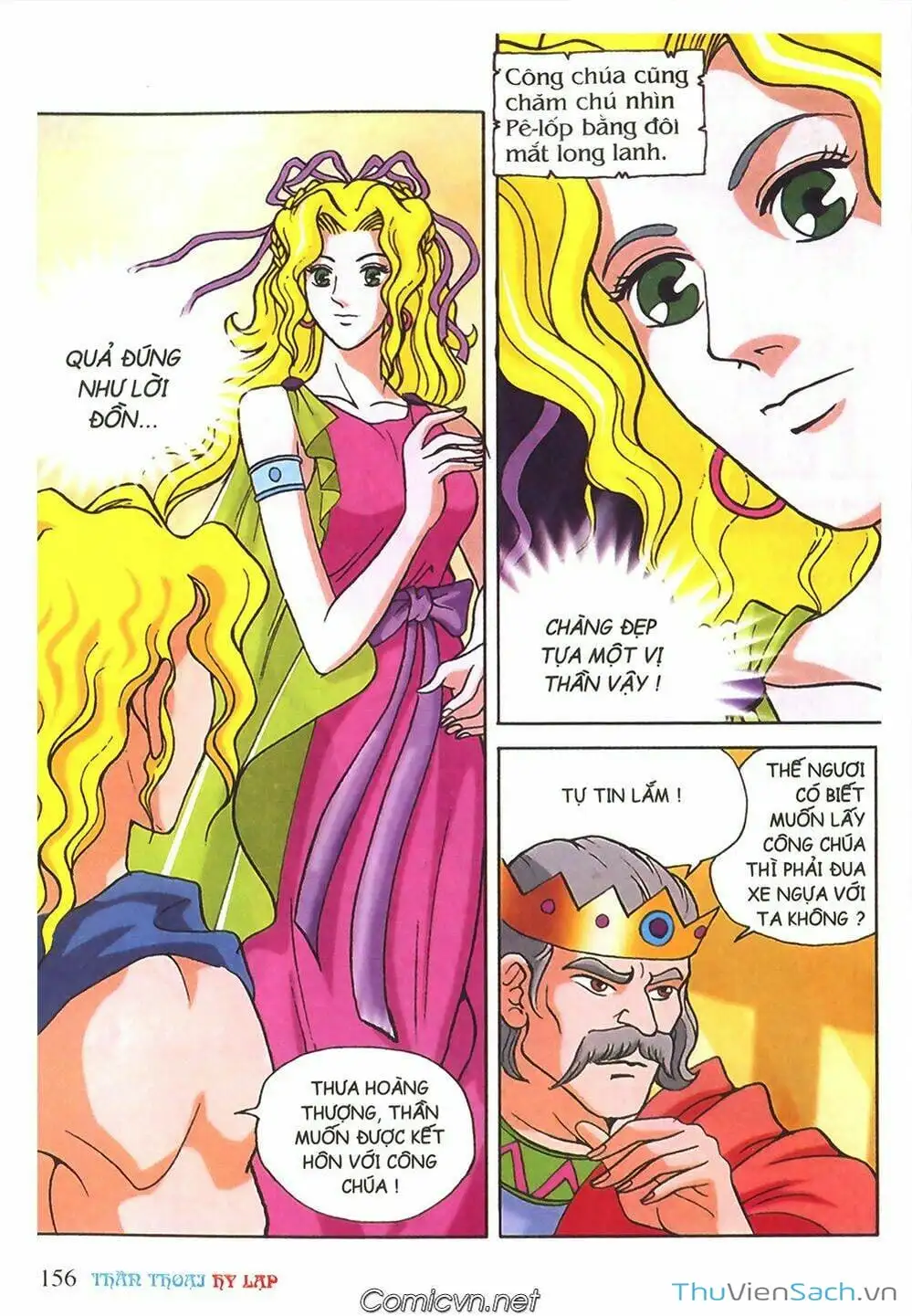 Truyện Tranh Thần Thoại Hy Lạp - Nguồn Gốc Các Vị Thần trang 3