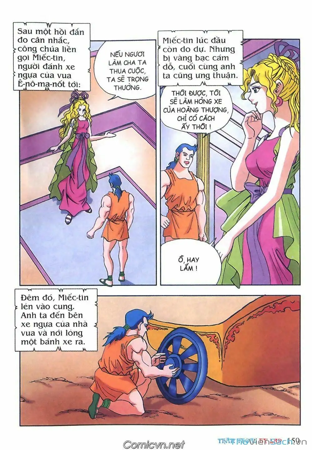 Truyện Tranh Thần Thoại Hy Lạp - Nguồn Gốc Các Vị Thần trang 3