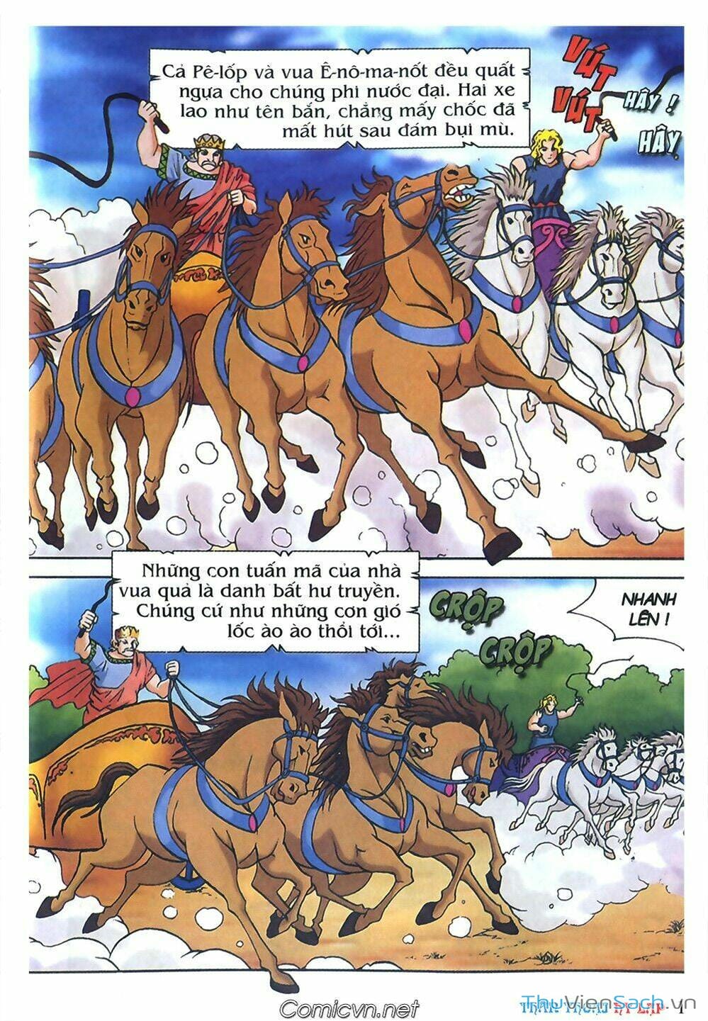 Truyện Tranh Thần Thoại Hy Lạp - Nguồn Gốc Các Vị Thần trang 3