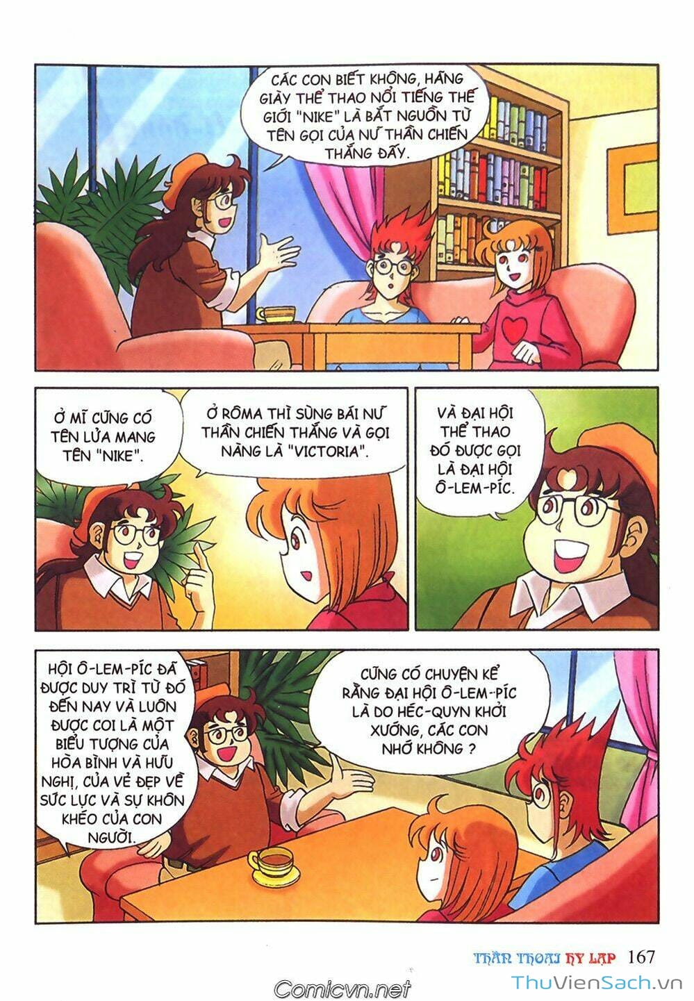 Truyện Tranh Thần Thoại Hy Lạp - Nguồn Gốc Các Vị Thần trang 3