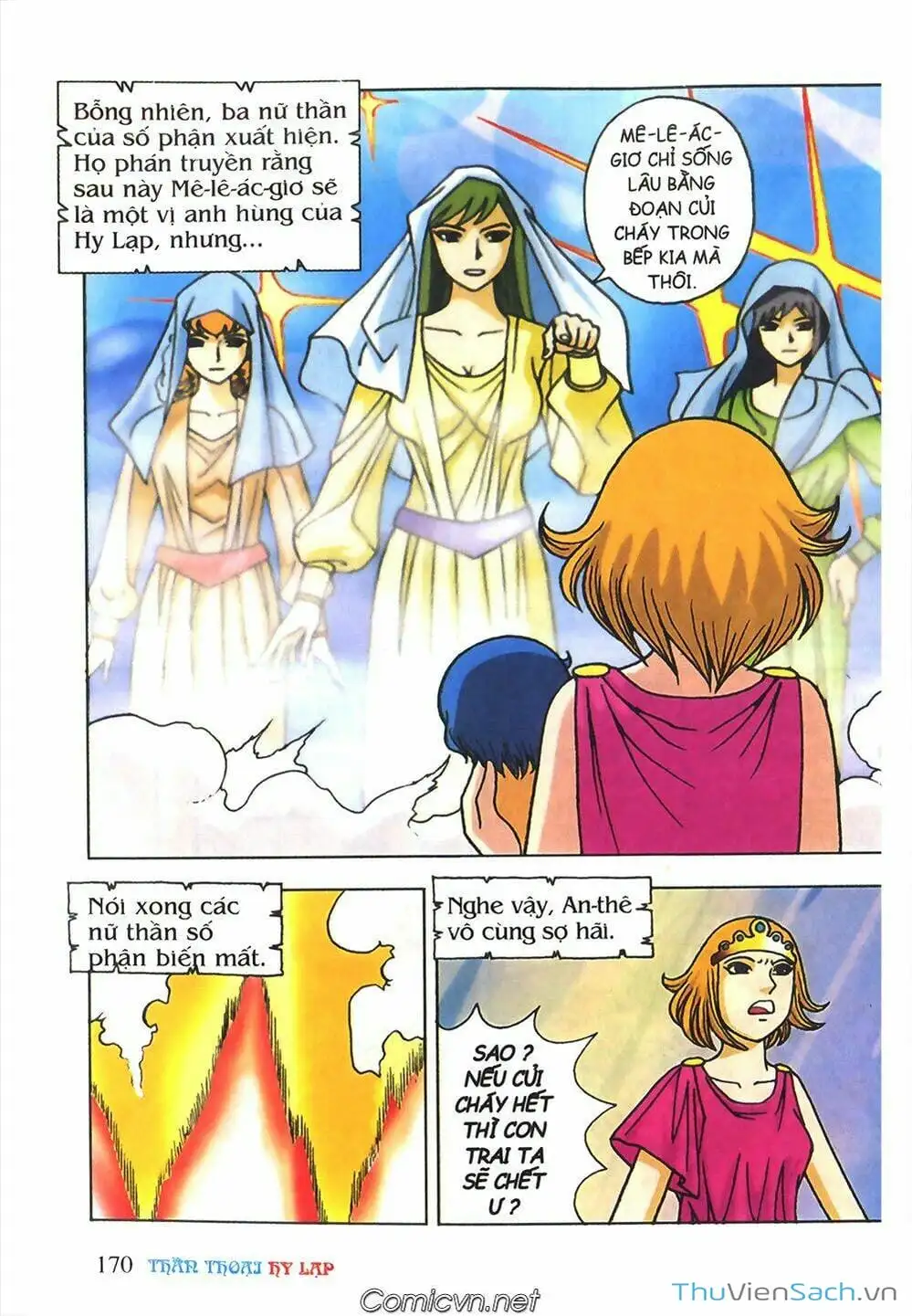 Truyện Tranh Thần Thoại Hy Lạp - Nguồn Gốc Các Vị Thần trang 3