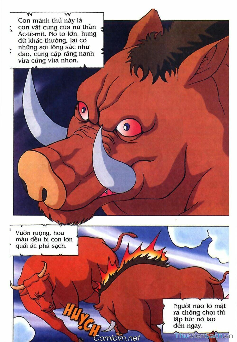 Truyện Tranh Thần Thoại Hy Lạp - Nguồn Gốc Các Vị Thần trang 3